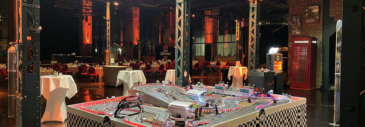 Die Carrera Rennbahn beim DEKRA Event